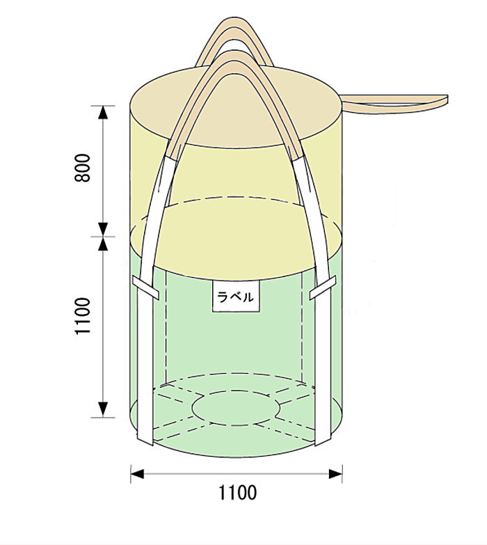 円柱フレコン寸法入り2